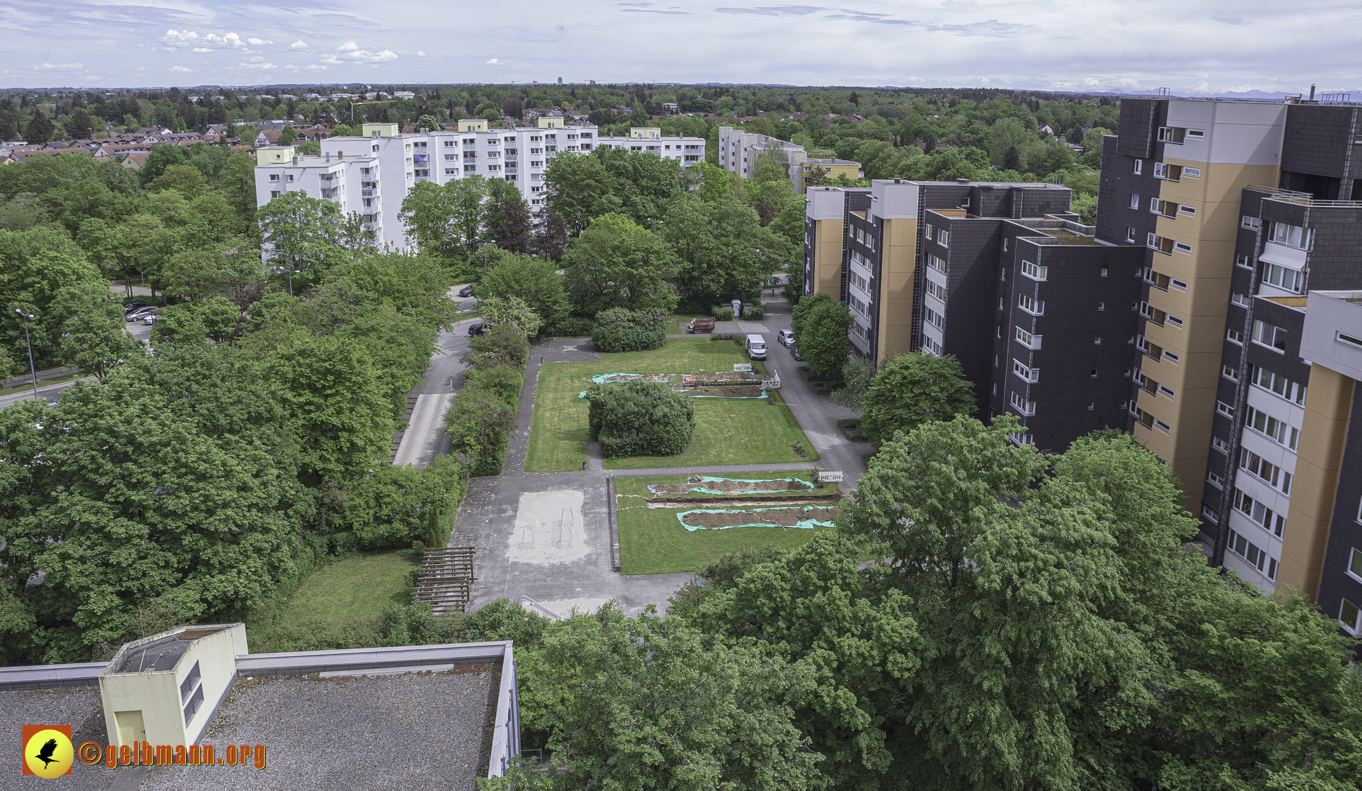 02.05.2024 - Tiefgaragensanierung am Karl-Marx-Ring 52-62 in Neuperlach